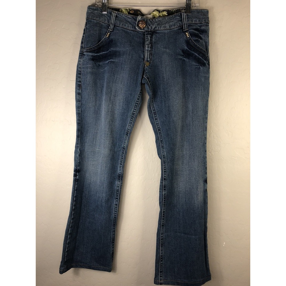 PINKO Mod‎ Bruschetta Womens 32 x 30 inseam Medium Blue Wash Bootcut